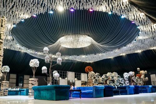 Al Karam Hotel Canvas Marquee setup